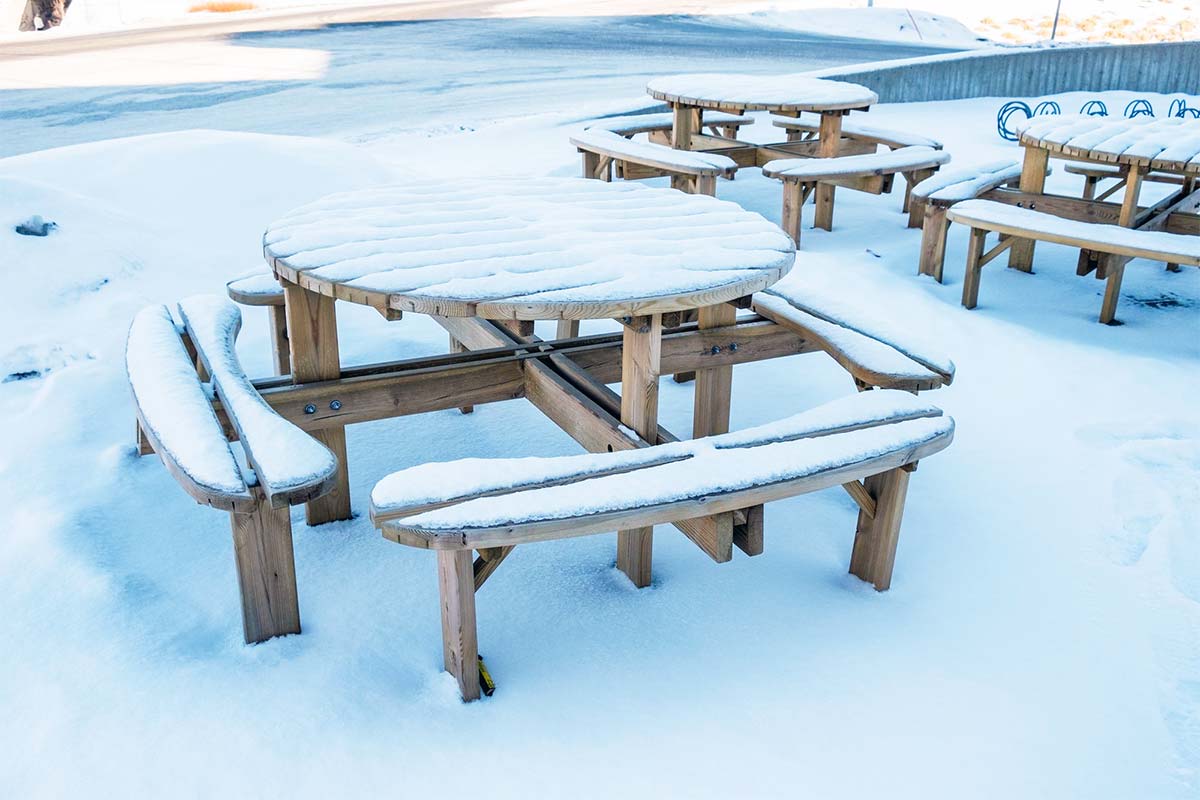 Protéger son salon de jardin pour l'hiver